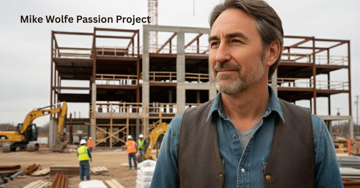 Mike Wolfe Passion Project Saving Small Towns