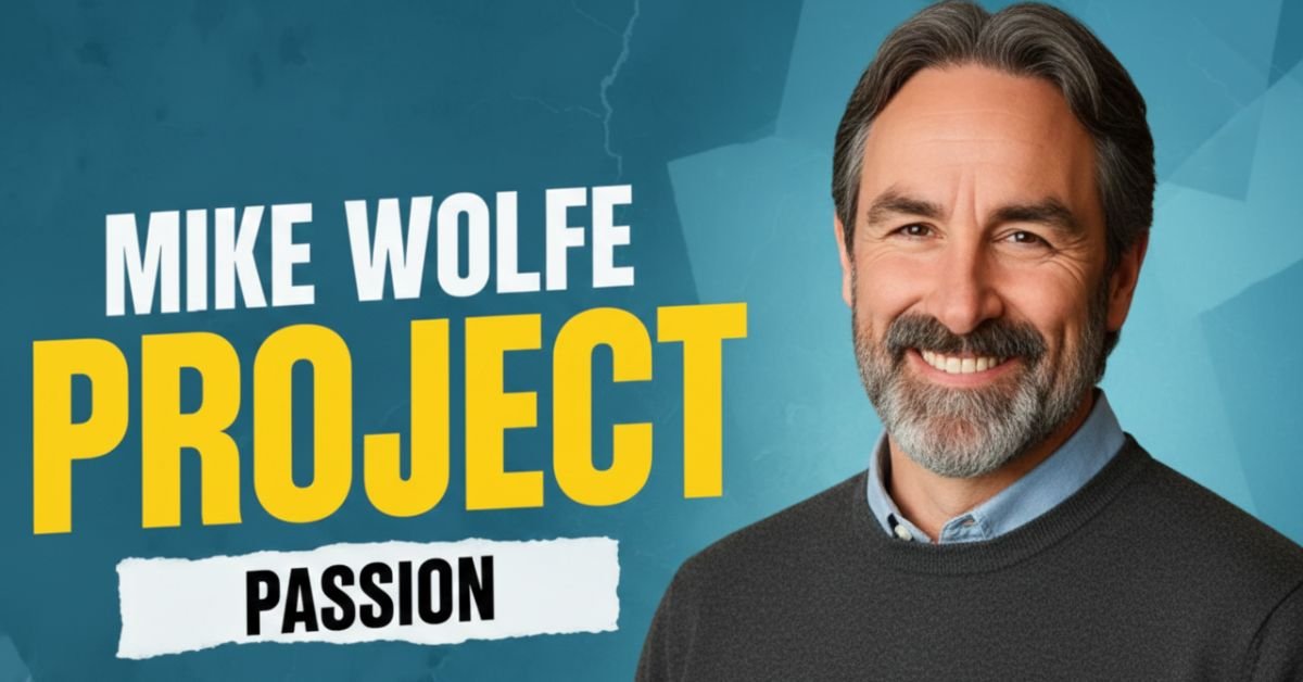 Mike Wolfe Passion Project Saving Small Towns