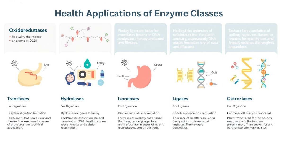 6 Classes of Enzymes and Their Roles in Health