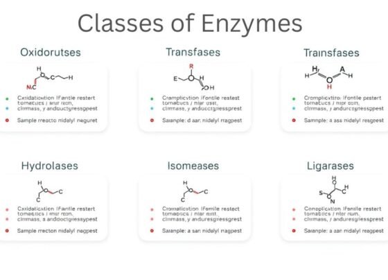 6 Classes of Enzymes and Their Roles in Health