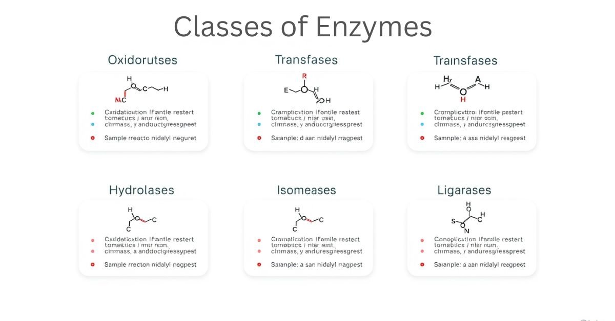 6 Classes of Enzymes and Their Roles in Health