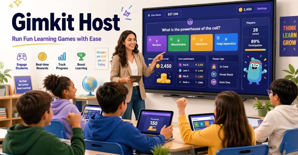 Gimkit Host Guide: How to Create and Run Games